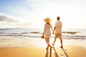 Couple on the beach